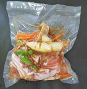 豚肉とアスパラのトマトカレー炒め