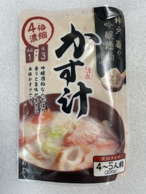 神戸灘の吟醸酒粕使用　かす汁
