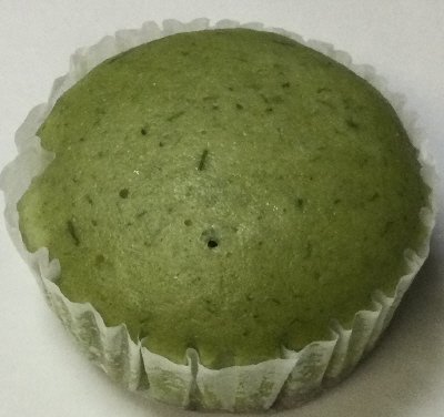 よもぎ餅風蒸しパン
