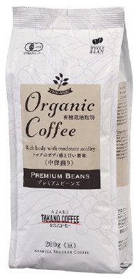 オーガニックコーヒープレミアムビーンズ（中深煎り）