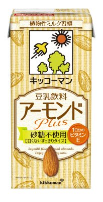 豆乳飲料　アーモンドPlus砂糖不使用