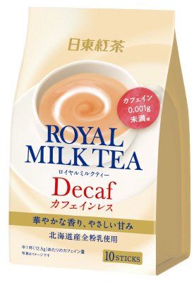 日東紅茶　ロイヤルミルクティーデカフェ　１０本入