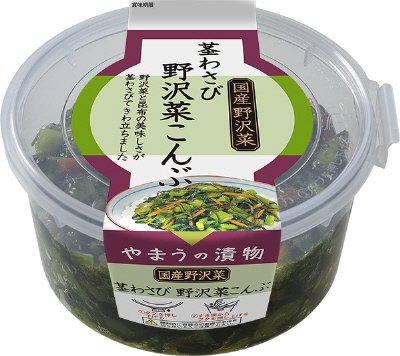 茎わさび野沢菜こんぶ