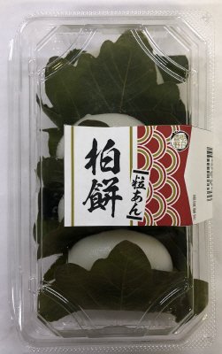 柏餅（粒あん）4個