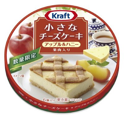 クラフト小さなチーズケーキ６Ｐアップル＆ハニー