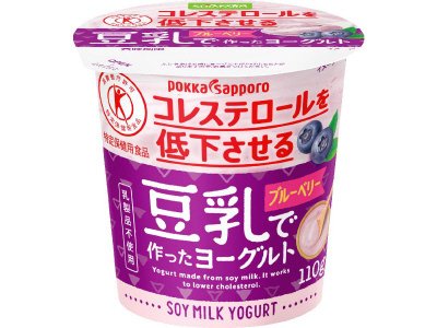ソヤファーム　豆乳で作ったヨーグルト　ブルーベリー