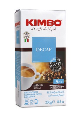キンボ　エスプレッソ粉　デカフェ２５０ｇ袋＊
