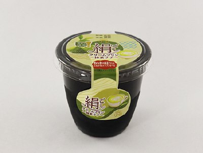 絹ごしクリームプリン～抹茶ラテ～