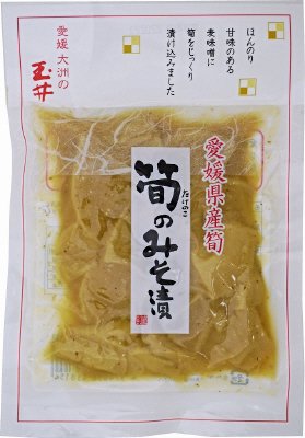 筍のみそ漬