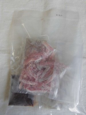 豚肉のきんぴら風炒め
