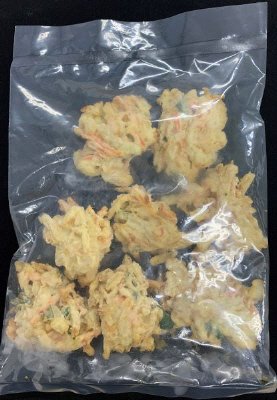 ３種の国産野菜と小あみのちびかき揚げ