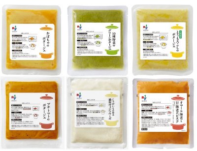 夏のテーブルを彩る　スープセット（４回セット４回目）