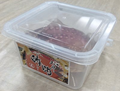 Y14酢だこ有頭（無着色）タル