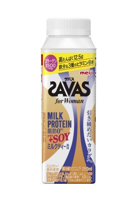 ザバスｆｏｒＷｏｍａｎＭＩＬＫＰＲＯＴＥＩＮ脂肪０＋ＳＯＹミルクティー風味