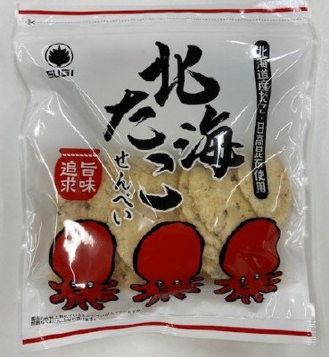 北海たこせんべい