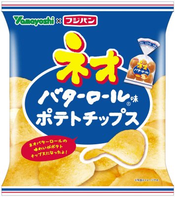 ポテトチップス　ネオバターロール味