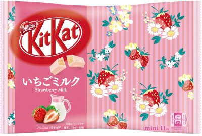 キットカット　ミニ　いちごミルク