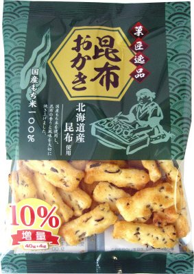 菓匠逸品　昆布おかき
