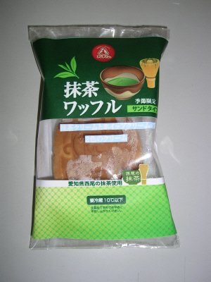 抹茶ワッフル