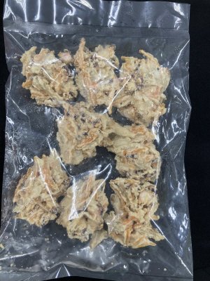 いかとごぼうのつまみ揚げ