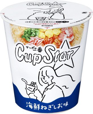 サッポロ一番　カップスター　海鮮ねぎしお味