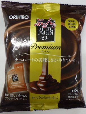 ぷるんと蒟蒻ゼリープレミアム　チョコレート