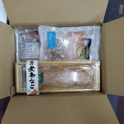 下関漁港あなご詰合せ