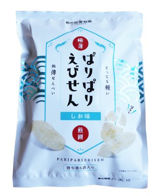 ぱりぱりえびせん　塩味