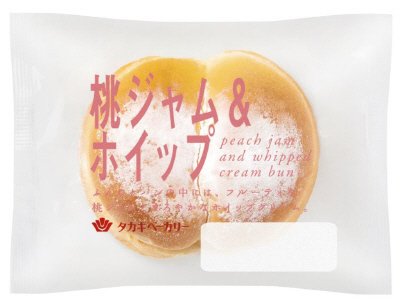 桃ジャム＆ホイップ