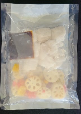 いか唐揚げとレンコン甘辛炒め