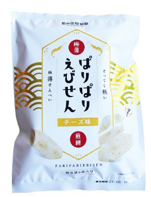 ぱりぱりえびせん　チーズ味