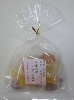 巾着国産果実ミックスゼリー