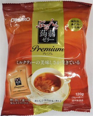 ぷるんと蒟蒻ゼリープレミアム　ミルクティー