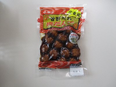 甘酢だれ肉だんご
