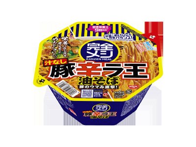 完全メシ　豚辛ラ王　油そば
