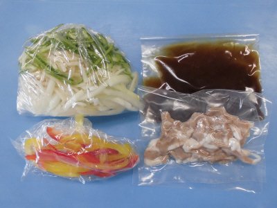 彩り野菜のチンジャオロースー