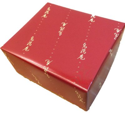 烏骨鶏かすていら２号２本（母，金箔）（包装あり）
