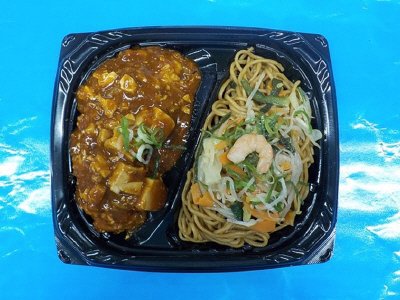 （CN）四川風麻婆豆腐丼＆上海風焼そば