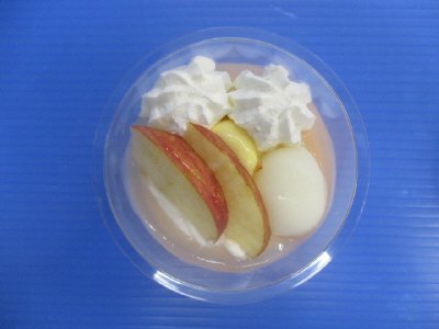 りんごとようかんのぱふぇ