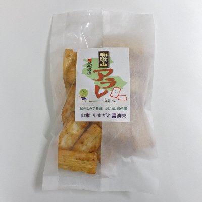 和歌山アラレ山椒あまだれ味