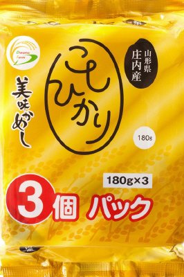 美味かめし　こしひかり（山形県産庄内産）
