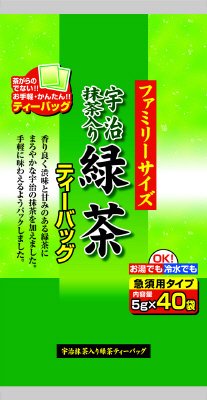 宇治抹茶入緑茶ティーバッグ
