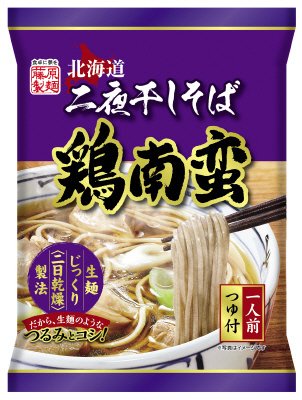 北海道二夜干しそば　鶏南蛮