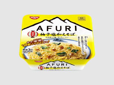 日清　東京ＲＡＭＥＮＳ　ＡＦＵＲＩ　夏限定　柚子塩和えそば