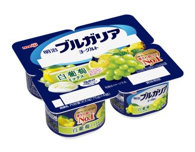 明治ブルガリアヨーグルト白葡萄ミックス