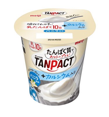 明治ＴＡＮＰＡＣＴギリシャヨーグルトバニラ風味