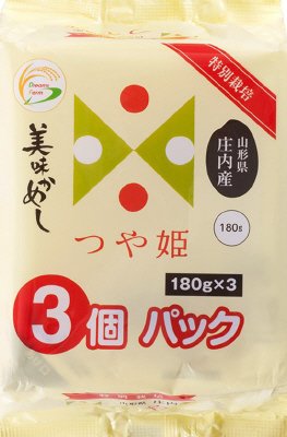 美味かめし　つや姫（山形県産庄内産）