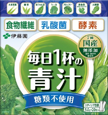 粉末毎日１杯の青汁糖類不使用