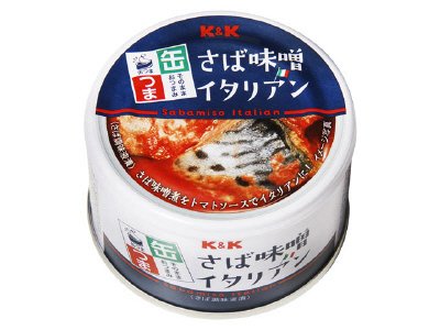 缶つま　さば味噌イタリアン
