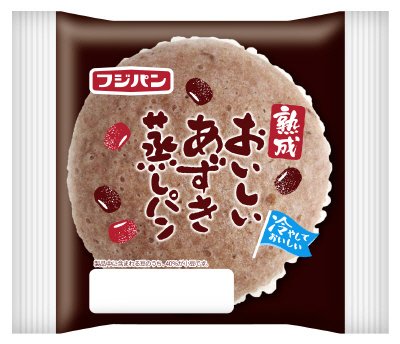 おいしいあずき蒸しパン